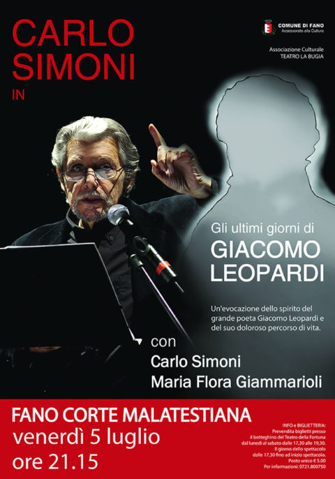 Carlo Simoni interpreta Leopardi