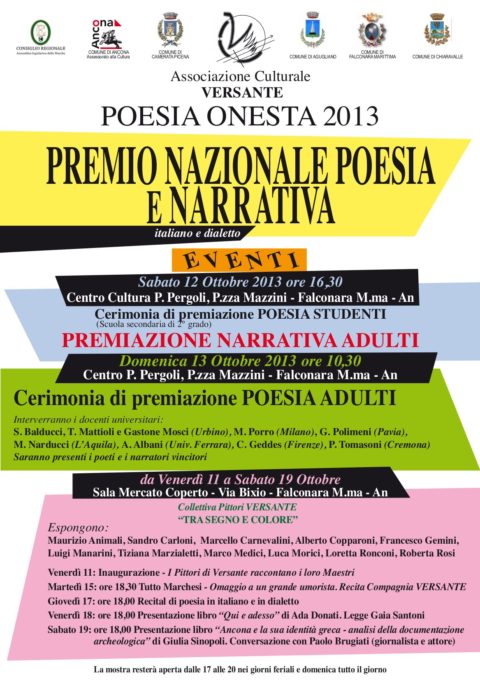 Premio Poesia Onesta Manifesto