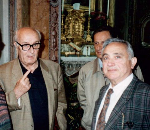 Valerio Volpini con Egidio Mengacci