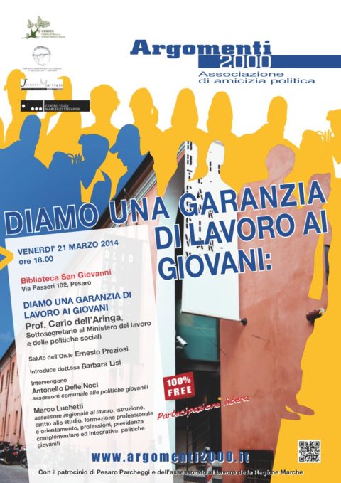 Diamo una garanzia di lavoro