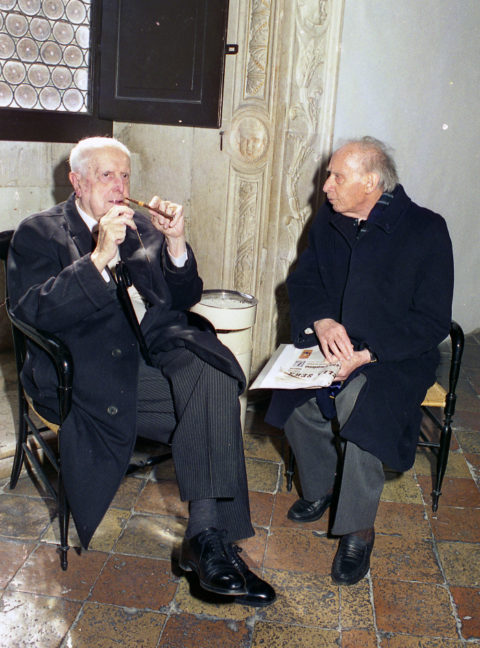 Carlo Bo e Mario Luzi