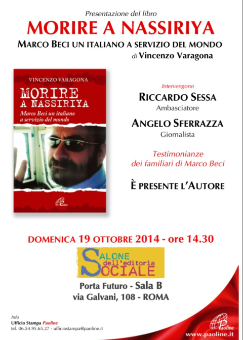 PERGOLA - ROMA Morire a Nassiriya 19 ottobre 2014