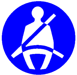 simbolo obbligo cinture