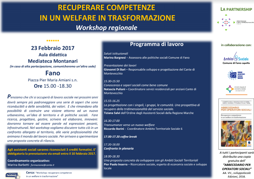Cante di Montevecchio - Workshop 23-2-2017